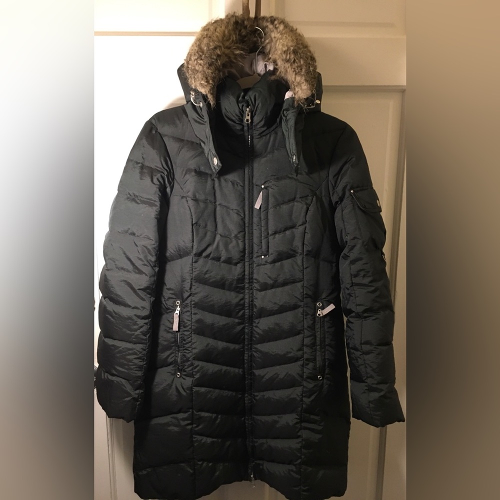 Eddie Bauer Goose Down Parka Coat